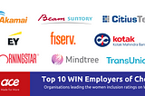 Top 10 WIN Employers of Choice