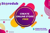 Create online store free | Storedub