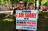 An Evangelical Pastor at his first Pride Parade