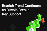 Aibit Research Institute Market Analysis | Bearish Trend Continues as Bitcoin Breaks Key Support