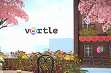 A beautiful cafe setting to help players relax in the Vortle app