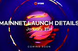 Hydro Mainnet Launch Details