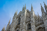 Façade of the Duomo cathedral, Milan, Italy — photo credits unsplash.com/@dimaport