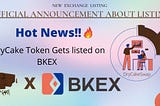 DryCakeSwap listing in BKEX