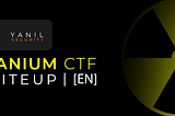 Uranium CTF Writeup