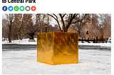 $11.7 Million cube in sitting in the snow at Central Park. What do you care?