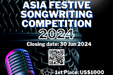 (AFS)Asia Festive Songwriting Competition 2024 by MUSIXMUSIX.COM
