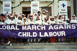 Nobel Peace Laureate, Kailash Satyarthi and the Global March Against Child Labour’s 1998 Demand…