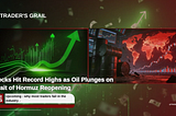 Why Stocks Are Surging While Oil Is Falling