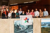 City of Austin Raises Redesigned Texas Flag Celebrating Plant-Based Food Commitment