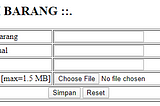 Tutorial Upload Gambar ke Database MySQL dengan PHP