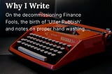 Why I Write