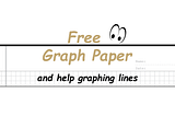Graphing Lines — SOS!