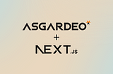 Implement Asgardeo Login with Next.js 14 App Router