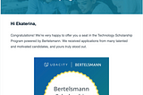 Bertelsmann Scholarship — Introduction to Azure Applications Nanodegree Program. Phase I