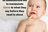 Why crying is a powerful tool for babies to communicate — Series 1