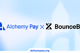 Alchemy Pay Will Extend Support for BounceBit Ecosystem with its Ramp Solution