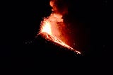 Watch the Most Active Volcano in Central América Erupt