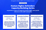 Human Rights Defenders Capacity-Building Series