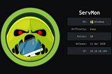 HackTheBox Writeup — ServMon