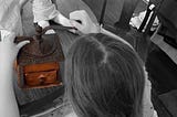 Lessons learned from a 140-year old coffee grinder and milling memories with my daughter.