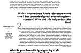 Activity 3: The Secret World of Graphic Design for Film-making