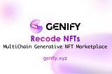 Genify, the first Generative NFT brand in Lambda ecosystem has officially launched
