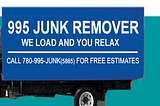 Contact 995 Junk Removal Edmonton: Dumpster Rental Bin for Waste and Garbage Removal