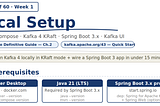 60-Day Kafka 4 Learning Plan · Week 1 — Day 4 of 60