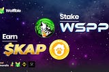 We happy Announce Stake $WSPP Get $KAP!