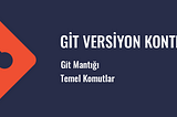 Git Versiyon Kontrol Sistemi