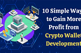 10 Simple Ways to Gain More Profit from Crypto Wallet Development