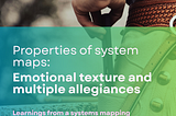 Properties of system maps: Emotional texture and multiple allegiances.