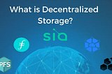 The Evolution of Decentralized Data Storage