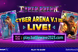 AnRKey X Cyber Arena v.1 PvP Card Battle is LIVE!