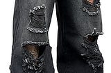 Step Up Your Style with Men’s Ripped Wide Leg Jeans