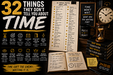 32 Things They Don’t Tell You About Time