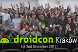 Start December with Droidcon Kraków