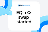 Equilibrium activates its strategic shift: EQ → Q swap started