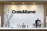 Crate&Barrel Shopping Cart Experience