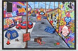 🟥⬜🟦 Los Angeles Alley (Santa Monica) 🟥⬜🟦