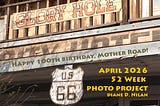 iconic location on Rt 66, the Glory Hole hotel