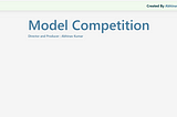 Dash App — LLM Model Competition — Part1