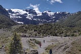 Cerro Tronador, a volcano in Patagonia