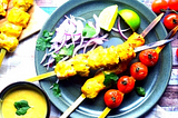 Indian — Chicken Tikka Kebabs