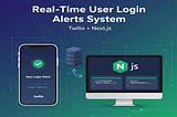 Real-Time User Login Alerts system with Twilio + Next.js