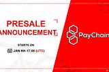 PayChain Presale Announcement