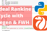 Ideal Rankine Cycle with feedwater heater calculations