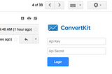 See your ConvertKit subscriber data inside Gmail