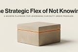 The New Flex: 100% Present, 99% Certain, 95% Silent